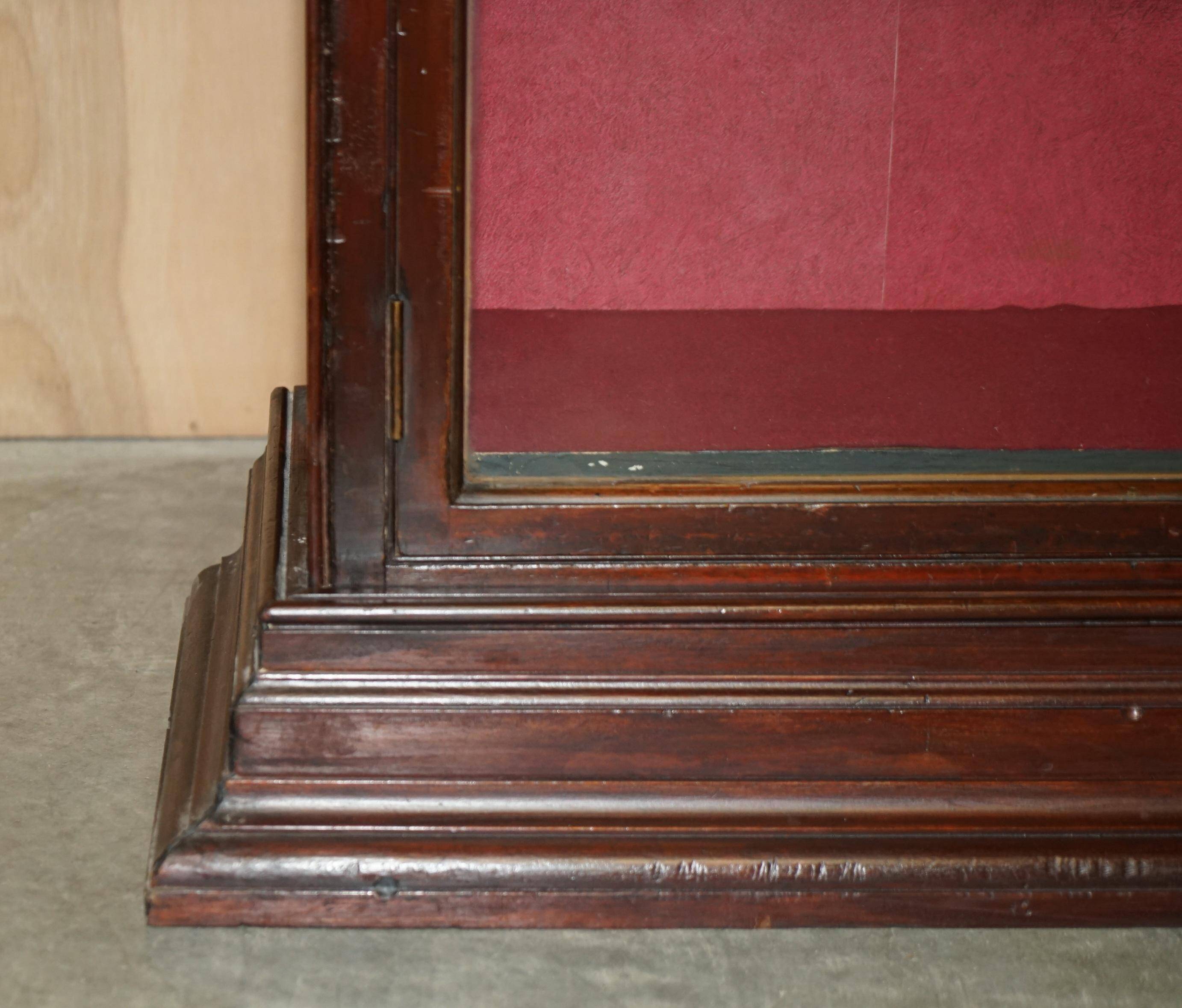 Large display cabinet in Victorian apothecary style.