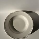 Set of 4 hollow plates in Coronet style D:23,5cm