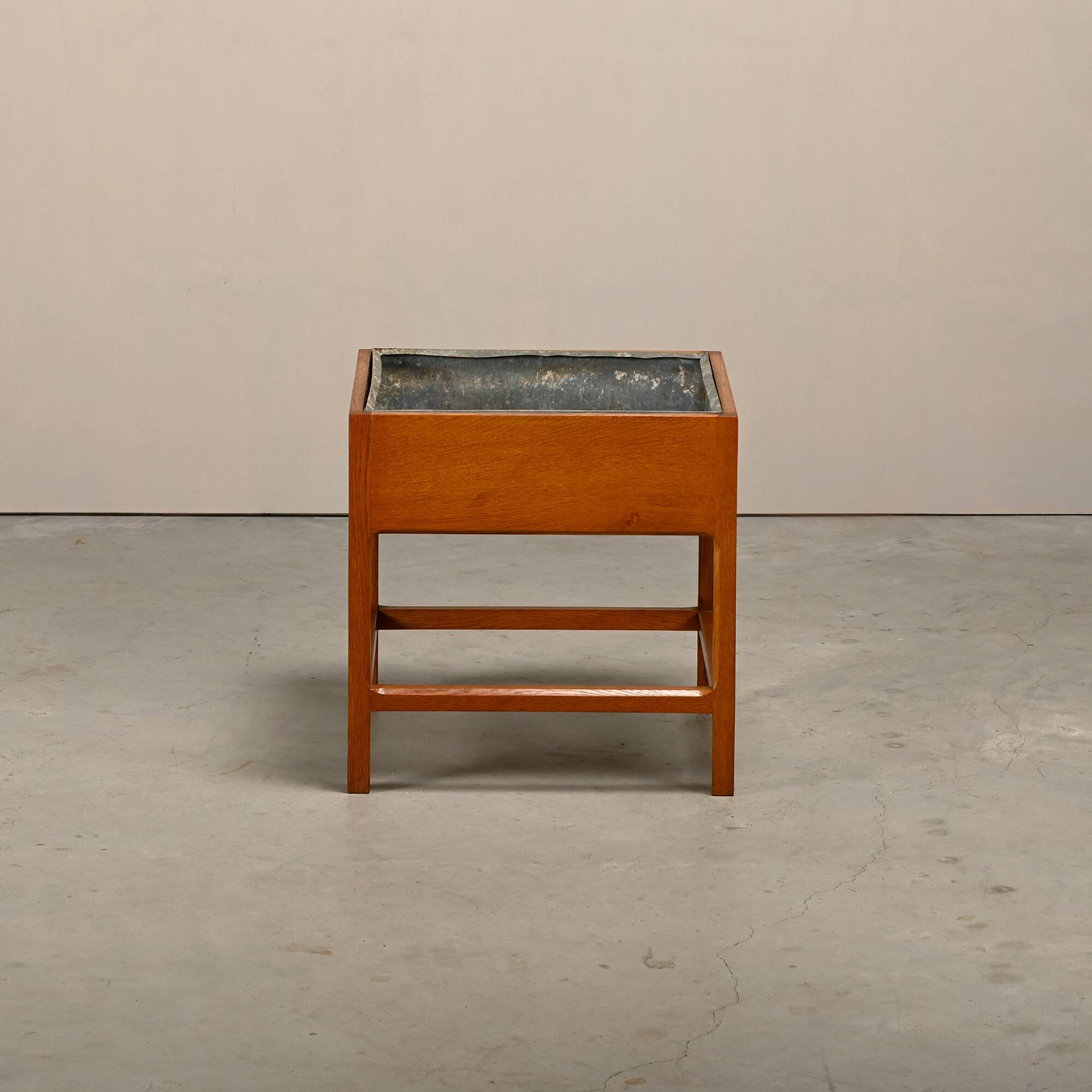 Kai Kristiansen Planter in Oak for Aksel Kjersgaard, 1960s
