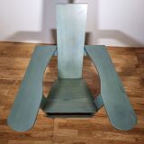 Paire de fauteuils constructivistes de Philippe Parent, vers 1980