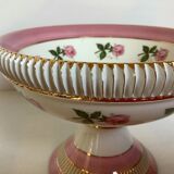 Empty pocket small foot cup pink flowers