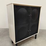 Brutalist circular cabinet vintage 'Geometric design'