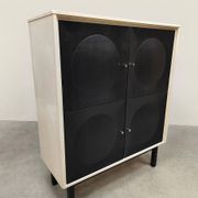 Brutalist circular cabinet vintage 'Geometric design'