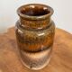 Vase brun, Scheurich 231-15 , poterie d’art ouest-allemande (WGP)