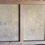 Tableaux ancien anémone mesure 61x46