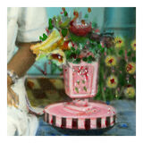 Kiran, hand-painted photography, Rajasthan 1960s