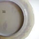 4 flat plates by Bernardaud, Limoges porcelain, floral decoration from the 1920s to 1950s.