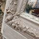 Large antique mirror/wooden frame