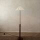 Postmodern Adjustable Wood Floor Lamp by Bellino, 1990s