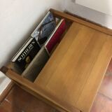 Coffee table pine magazine holder