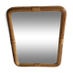 Mirror rectangle rattan 1960 61x81cm