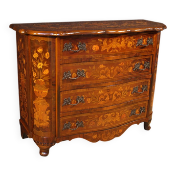 20th century Dutch inlaid commode