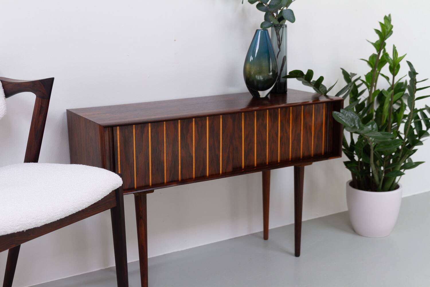 Small Mid-Century Modern Danish Rosewood Sideboard, 1950s
