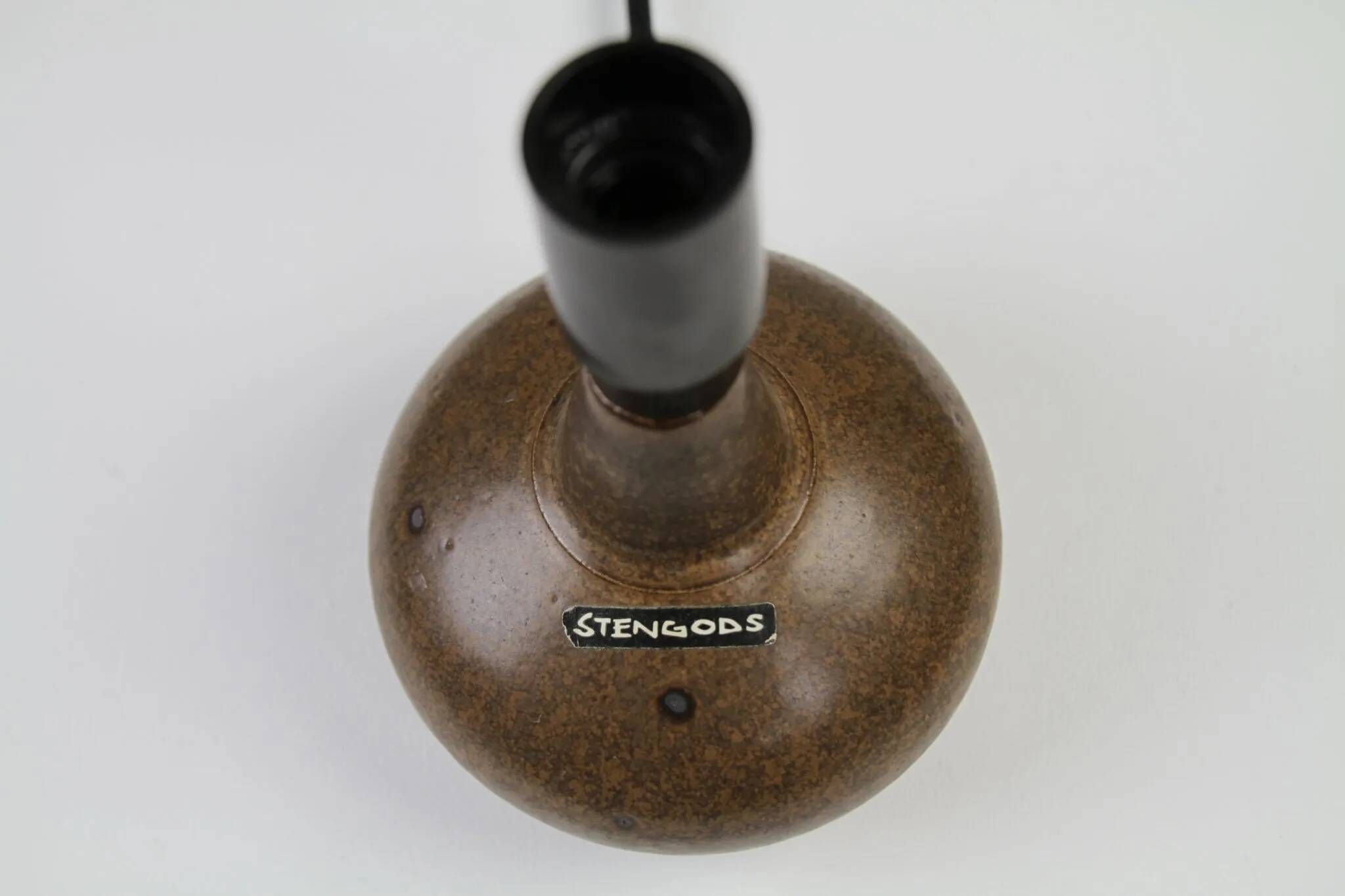 Stoneware Table Lamp by Rolf Palm — Mölle, Sweden, 1970s