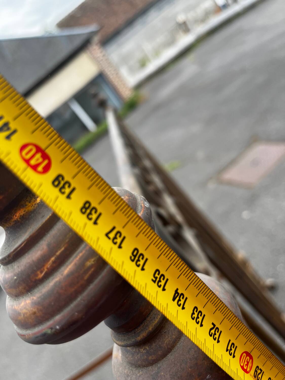 Beautiful vintage brass double bed