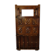 Coat rack cloakroom wood carved folk art