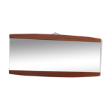Scandinavian teak mirror 35x79cm