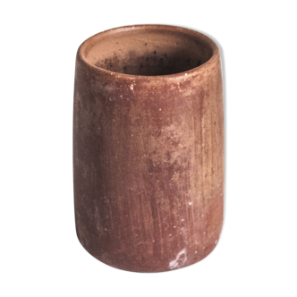 Vase in the ground cooked