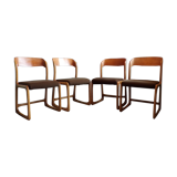 Suite 4 chairs Baumann sled