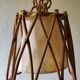 Suspension en rotin 60