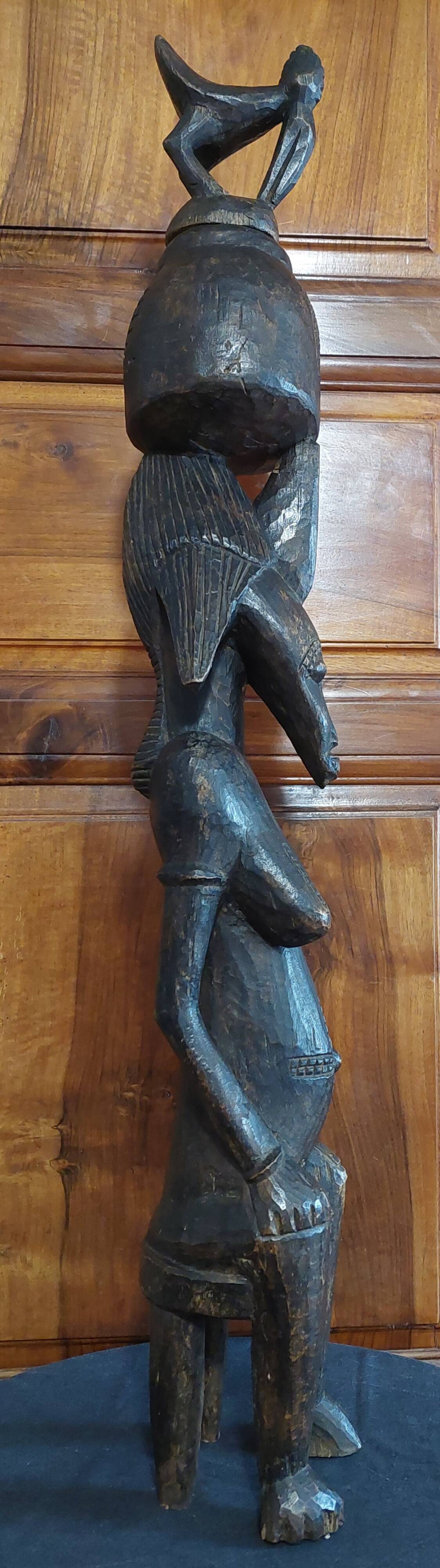 Statue de divination Sénoufo tugubele, Côte d'Ivoire seconde moitié du XXème s.