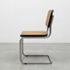 Lot de 6 chaises Cesca B32 noires Marcel Breuer Italie années 80