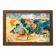 Mid-Century coloured enamelled ceramic tile art panel, Anduze