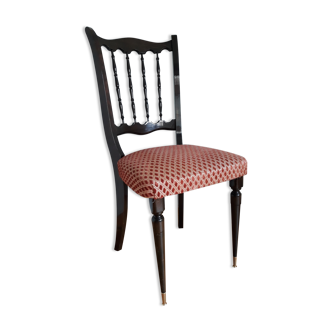Chaise avec assise tapissée