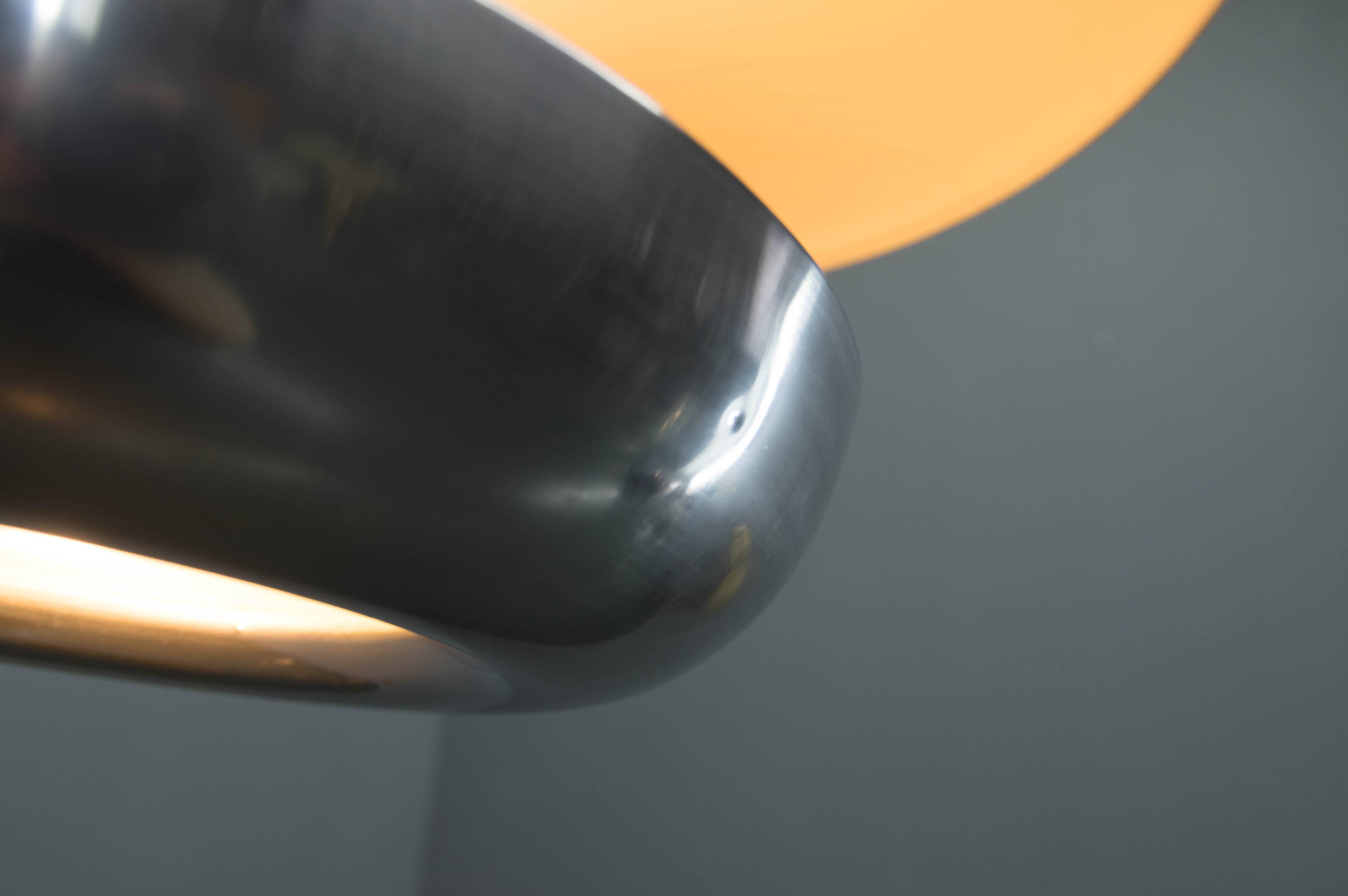 Large Bauhaus Chandelier by IAS, 1920s, Restored