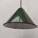 Pair of industrial hanging lamps