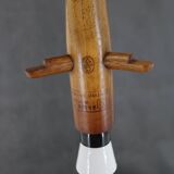 1970s uluv glass pendant, czechoslovakia