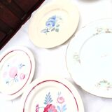 Assortment of 6 dinner plates