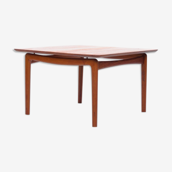 Finn Juhl coffee table for France Son, solid teak, vintage, mid-century, Denmark