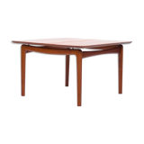 Table basse de Finn Juhl pour France Son, teck solide, vintage, milieu du siècle, Danemark