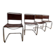 4 chaises B33 Marcel Breuer