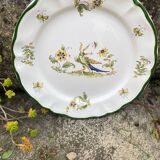 Decorative plate in the Moustier style