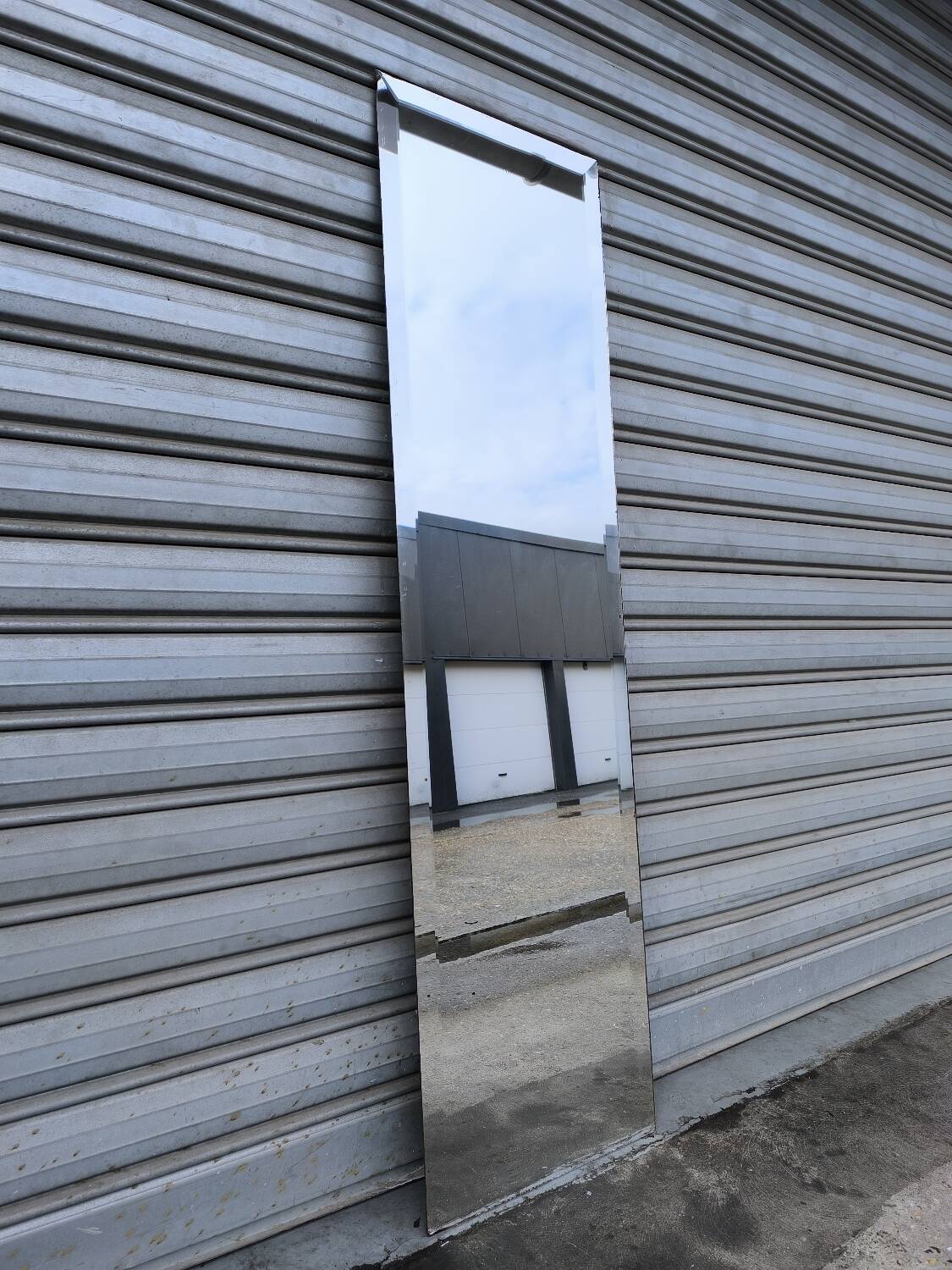 Art Deco beveled mirror 168 x 45