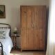 René Gabriel "Reconstruction" Wardrobe in Raw Wood – MRU Design 1950
