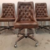 Shelby Williams dining table and 6 chairs