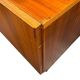 Vitrine/bibliothèque/étagère vintage en bois