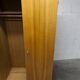 Scandinavian 3-door wardrobe in blond teak