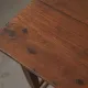 Arts & Crafts table in solid oak, around 1900