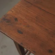 Table Arts & Crafts en chêne massif, vers 1900
