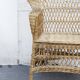 Armchair rotin braided