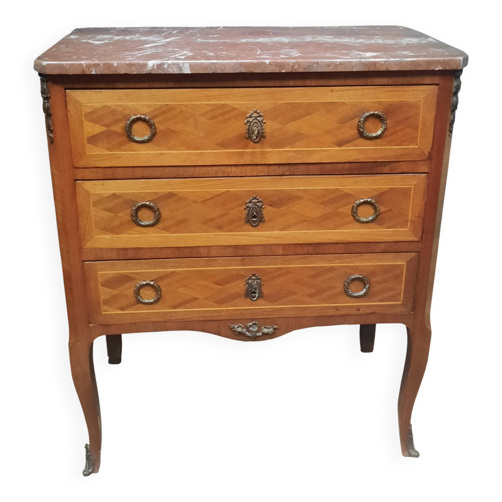 Commode transition en bois de plaquage