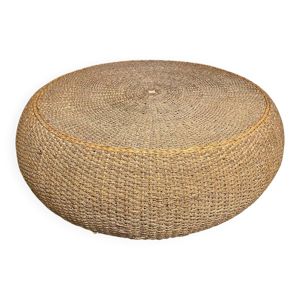 Table basse cordage tressé