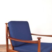 Fauteuil danois des années 1960, style mid-century.