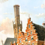 Painting Bruges Belgium 17th century