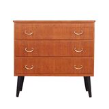 Teak chest of drawers, Swedish design, 1970s, made in Sweden