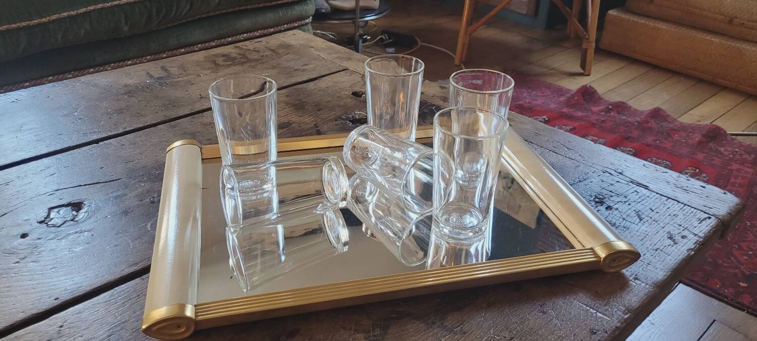70's glasses set